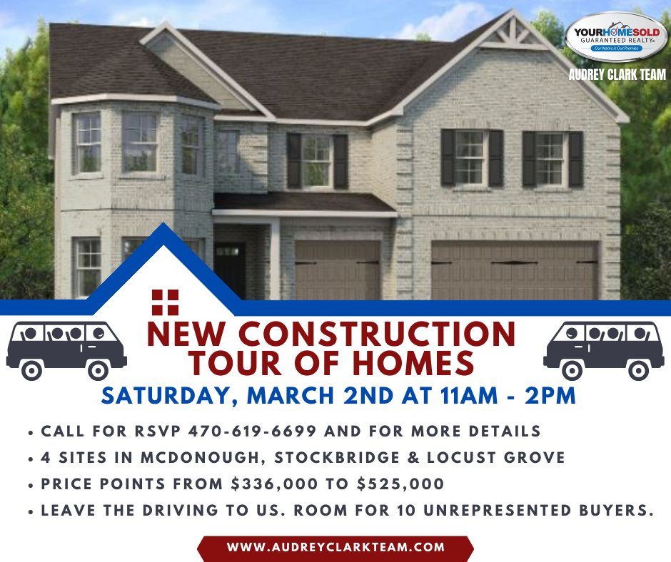 New Construction Tour of Homes